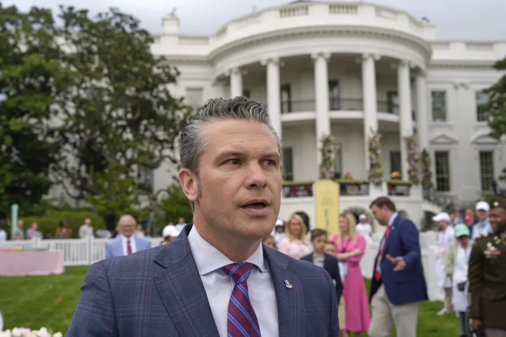 Hegseth Endorsement by White House Triggers New Pentagon Rift 2 Hegseth -tramesh