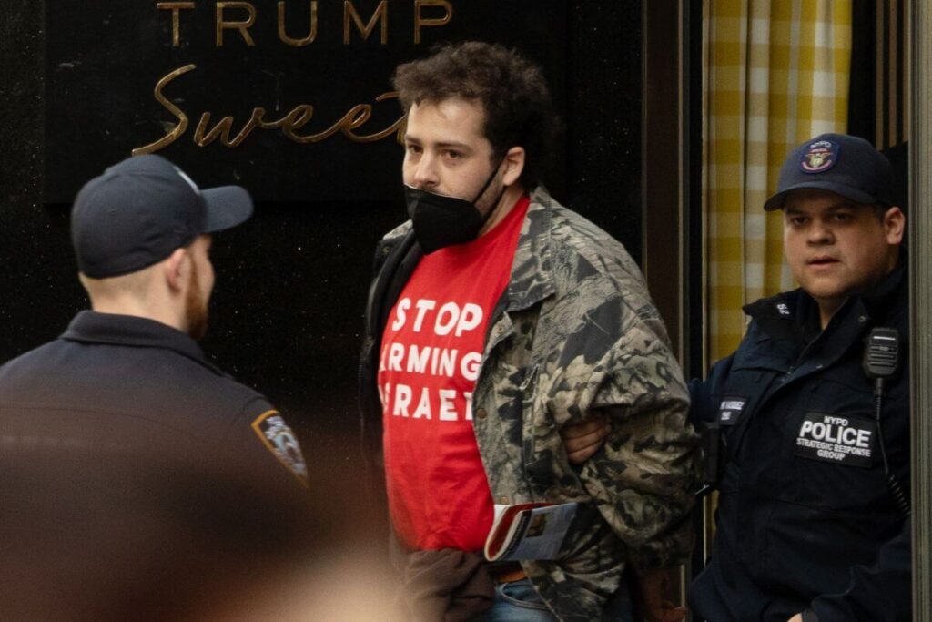 Mahmoud Khalil: Judge to Decide on Deportation of Former Columbia Protester 2 Mahmoud-Khalil-detention-Nearly-100-protesters-arrested-at-Trump-Tower-in-NYC