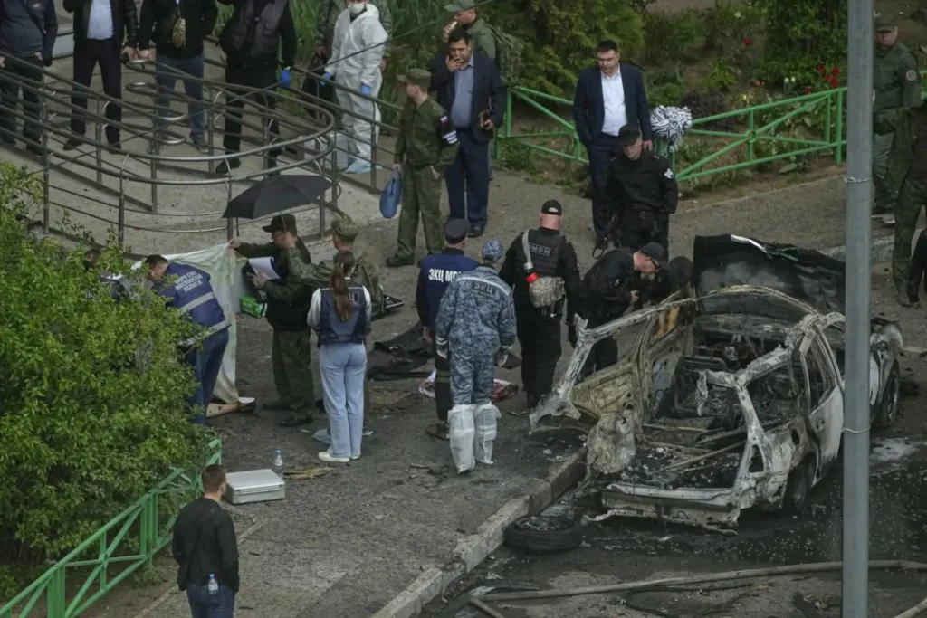 Russia Accuses Ukraine of Funding Killing Suspect 23 russia-tramesh