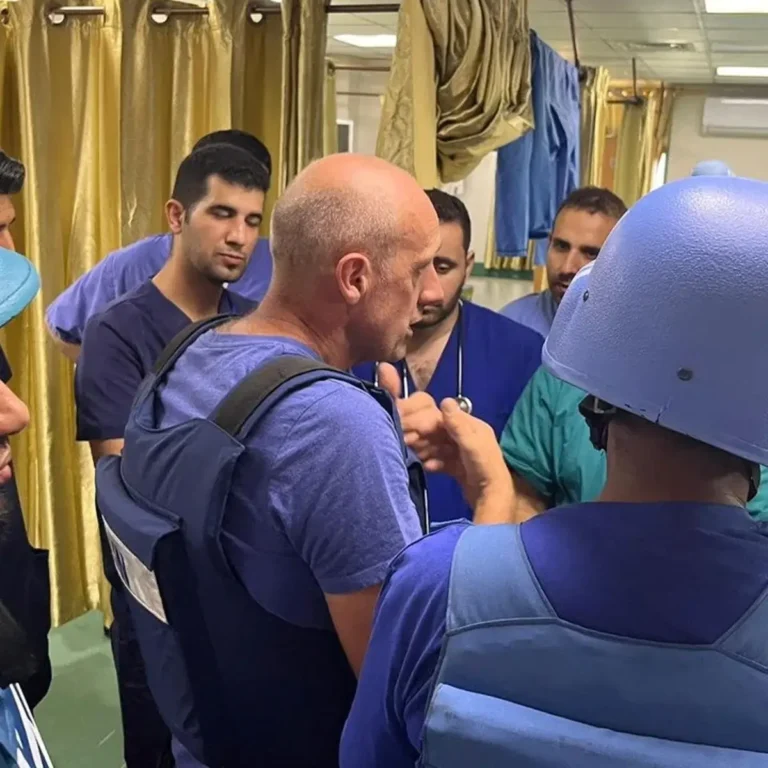 Israel armament displacement at Gaza schools, al-Shifa Hospital-tramesh