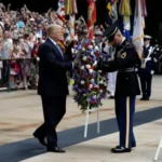 Trump Pays Memorial Day Tribute at Arlington National Cemetery-tramesh