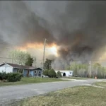 Wildfires Force Cranberry Portage Evacuations, Cut Power and Block Highway-tramesh