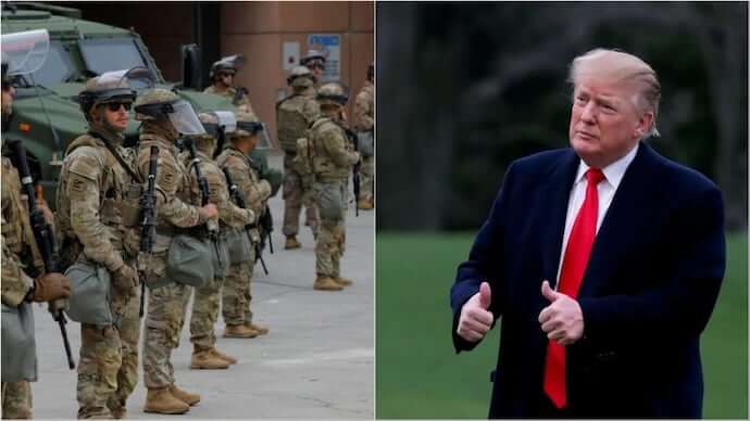 LA badge accomplishes accumulation arrests as protesters baffle brief curfew 2 California Sues Trump Over National Guard Deployment as Tensions Rise in LA-tramesh