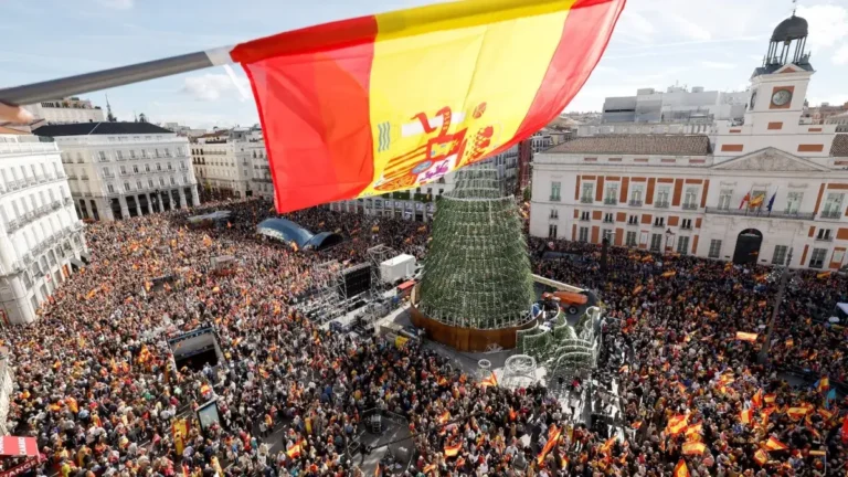Spanish action affair rallies tens of bags of protesters in Madrid-tramesh