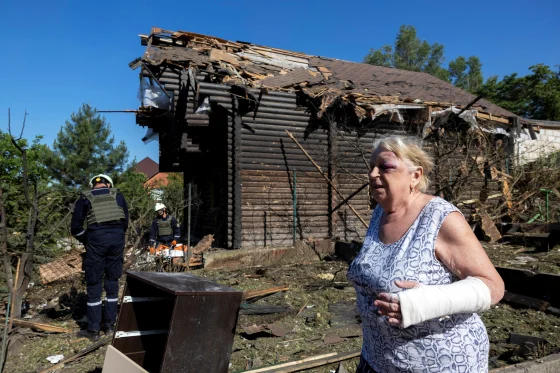 Russia Rocked by Massive Ukrainian Drone Strike, Exposing Putin’s Vulnerability 5 The aftermath of a Russian drone strike on the Ukrainian city of Zaporizhzhia on Sunday.