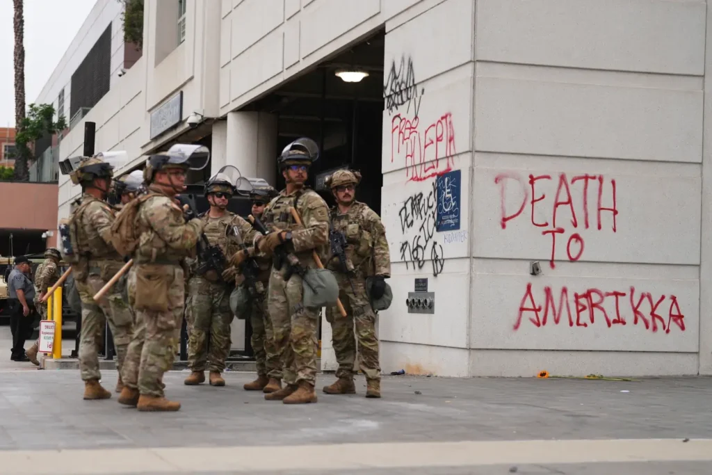 National Guard Deployed to Calm Los Angeles Amid Sparse Protests 2 Trump Orders Troops to Los Angeles; Newsom Slams 'Overreaction-tramesh