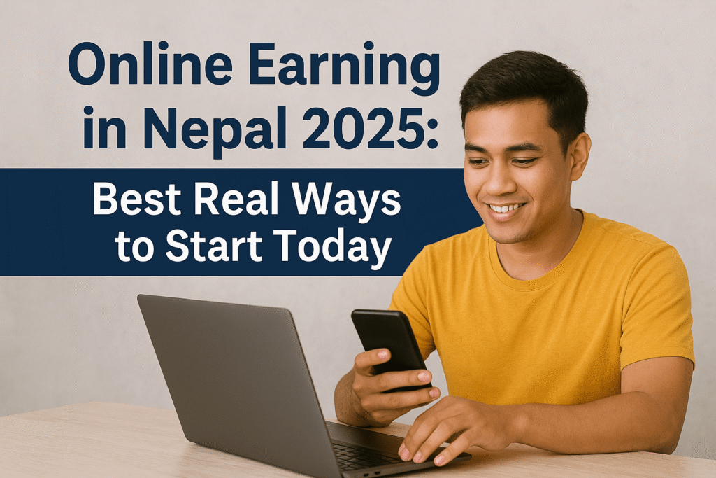Online Earning in Nepal 2025 Best Real Ways to Start Today