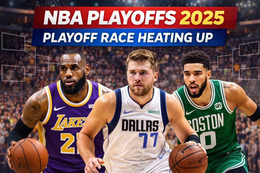 NBA Playoffs 2025 race heats up as top US teams battle for postseason spots